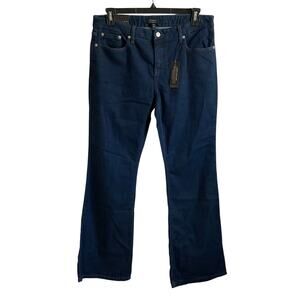 Banana Republic Low Rise Bootcut Dark Wash Jeans - Size 14 - NEW